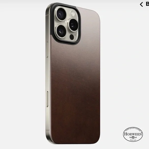 NOMAD magnetic leatherback iPhone15Pro 【公式通販】